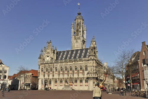 Netherlands, Zeeland, Ijselmeer,  neeltje jan, Zee, Rathaus, © Mari NE