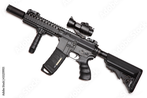 Custom build compact size M4A1 assault carbine