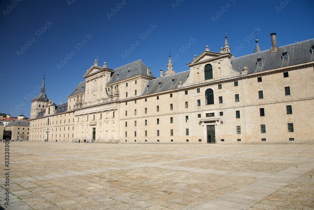 Escorial monastery facade