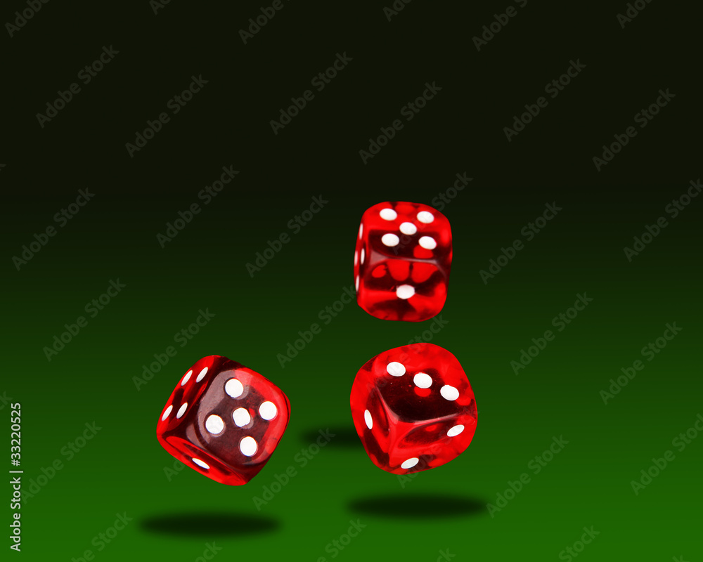 Playing dices Playing dices