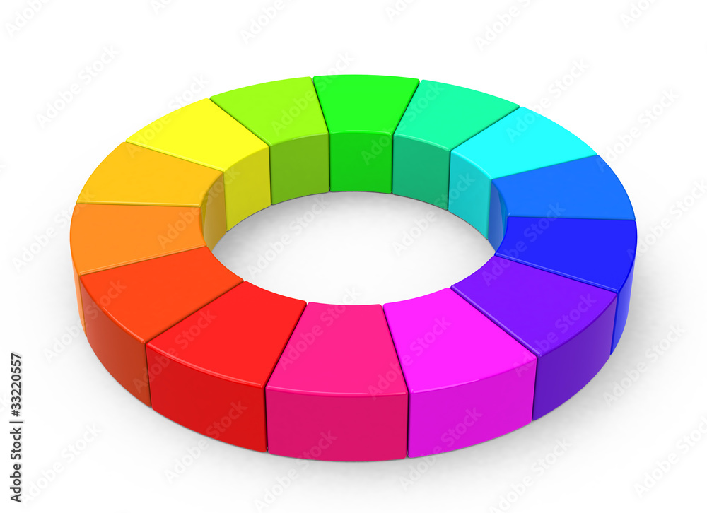 Obraz premium Der Regenbogen Ring