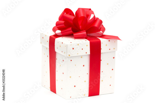 White gift box