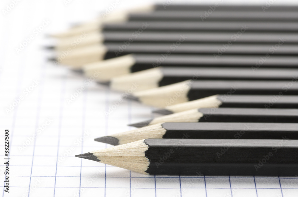 Obraz premium Set of pencils