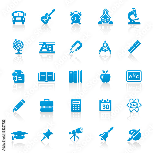 Blue Web Icons