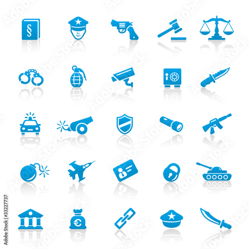 Blue Web Icons