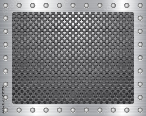 metal plate frame