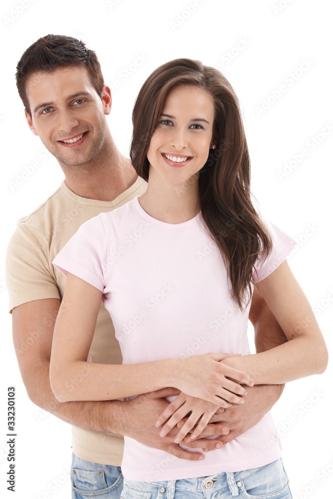Smiling young couple Smiling young couple