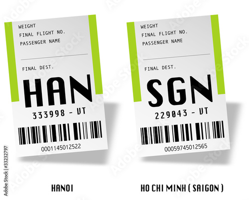 Airport tag bags - Viet Nam