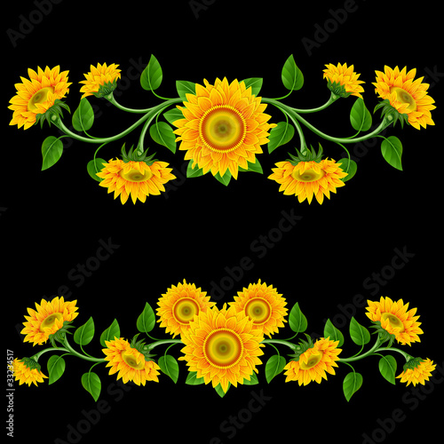 Fototapeta Naklejka Na Ścianę i Meble -  Sunflowers.
