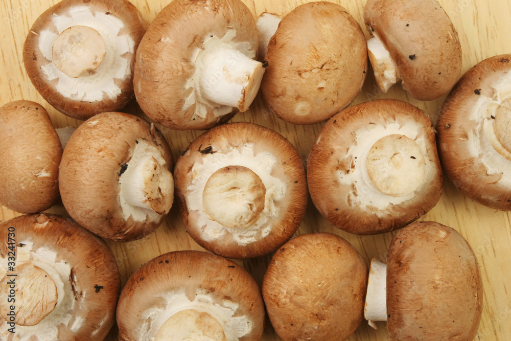 Chestnut mushrooms Chestnut mushrooms