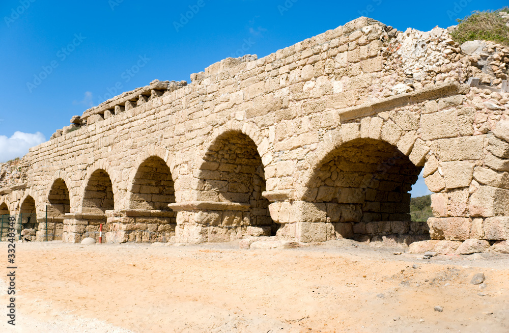 Aqueduct in Caesarea