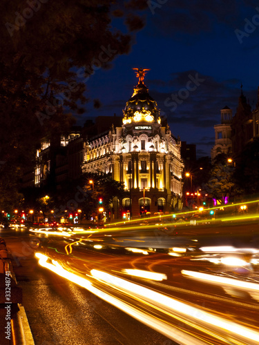 Metropolis Building in Gran Via, Madrid © SOMATUSCANI