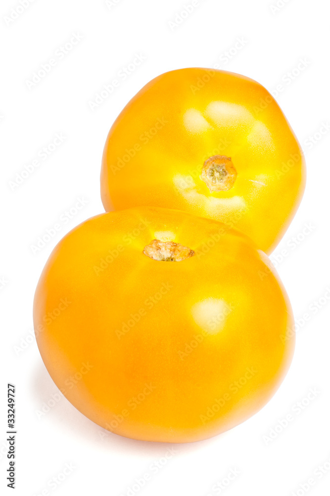 two yellow tomatos two yellow tomatos