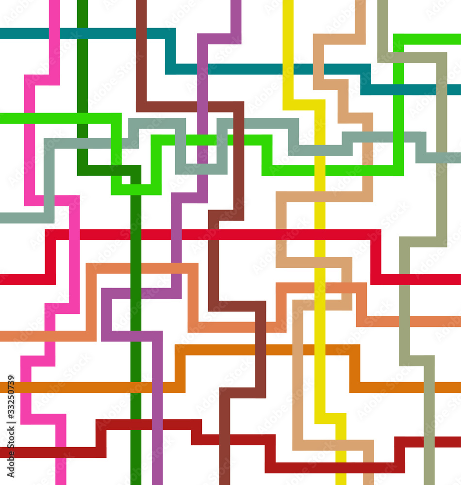 Abstract colorful design