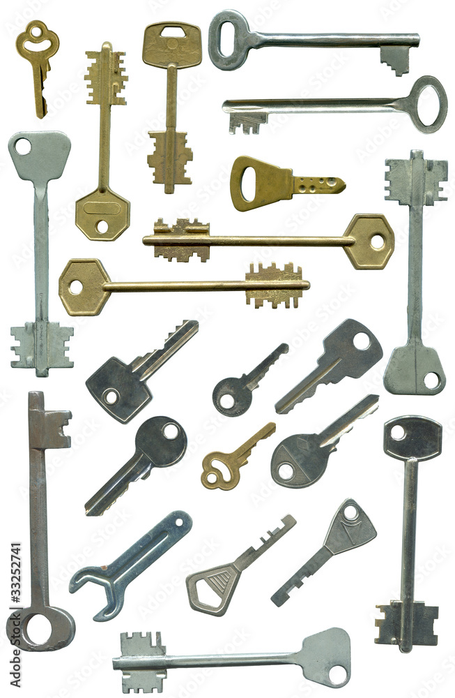Real keys set Real keys set