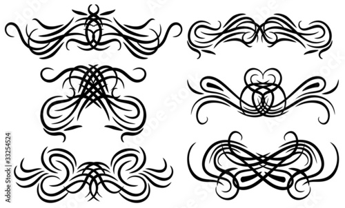 Tatuaggi Ornamentali-Ornamental Tattoos-Vector