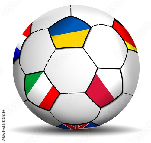 Soccer Ball Euro 2012
