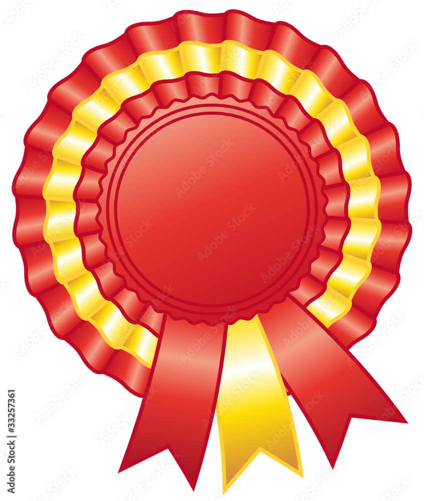 Spanish cockade. Rosette ribbon.