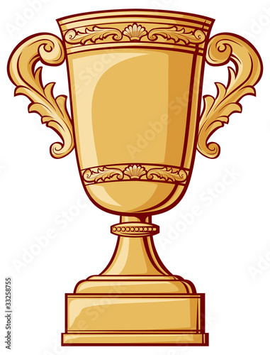 Gold Trophy Cup