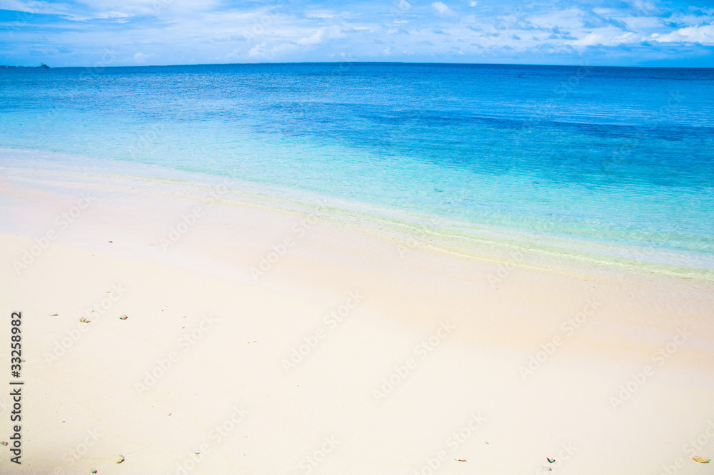 Background Beach Serenity