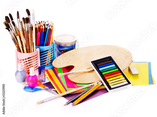 Back to school supplies.