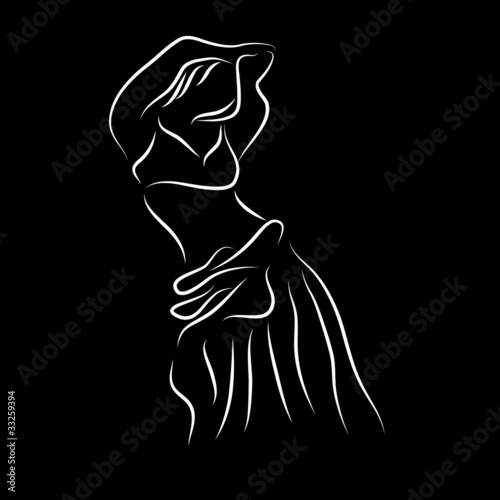 Logo belly dancing # Vector