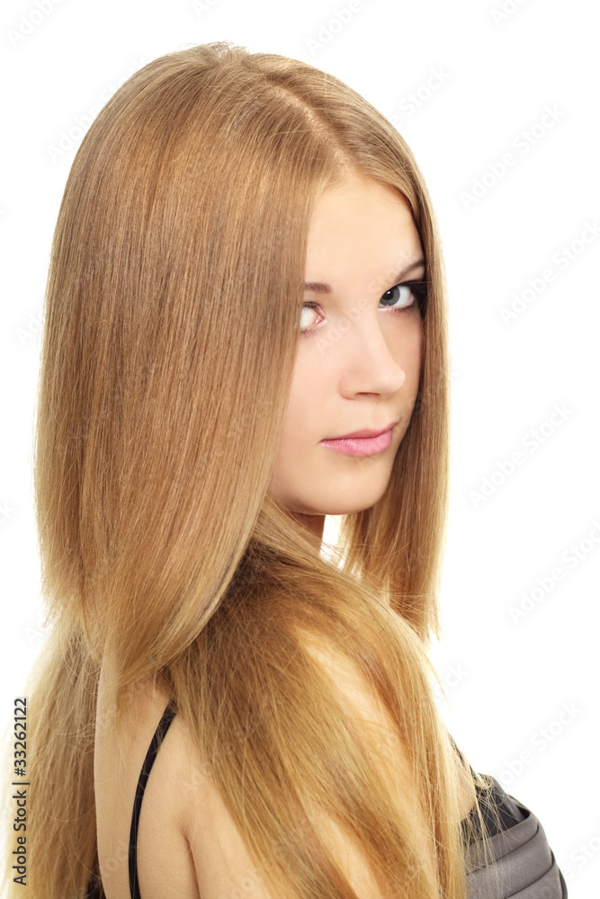 Girl with beauty long hair Girl with beauty long hair