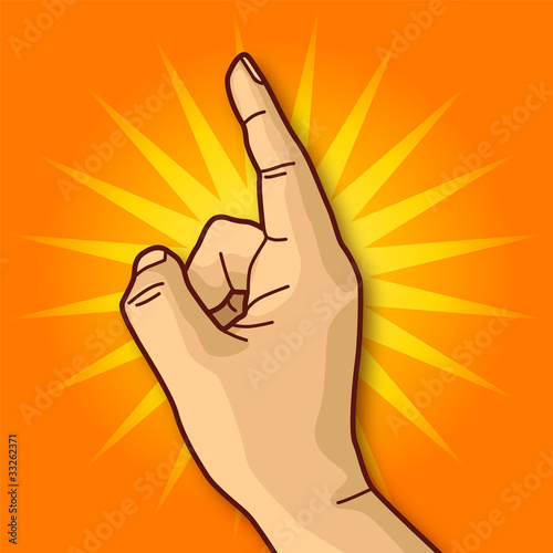 Hand orange 02