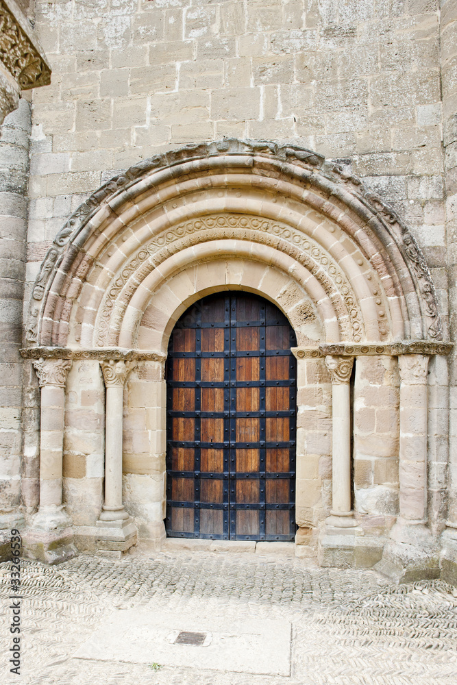 Saint Mary of Eunate Church,Road to Santiago de Compostela,Spain