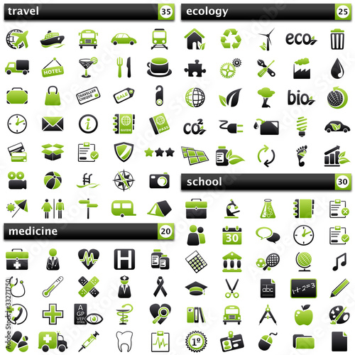 pack Icons II green