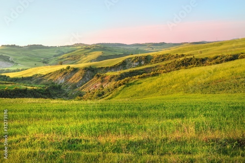 Hill countryside in Tuscany