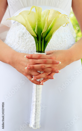 Wedding bouquet from kallas photo