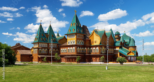 Wooden palace of tzar Aleksey Mikhailovich, Moscow photo