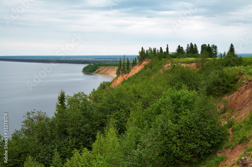 Andoma Cape at the Lake Onega  Russia