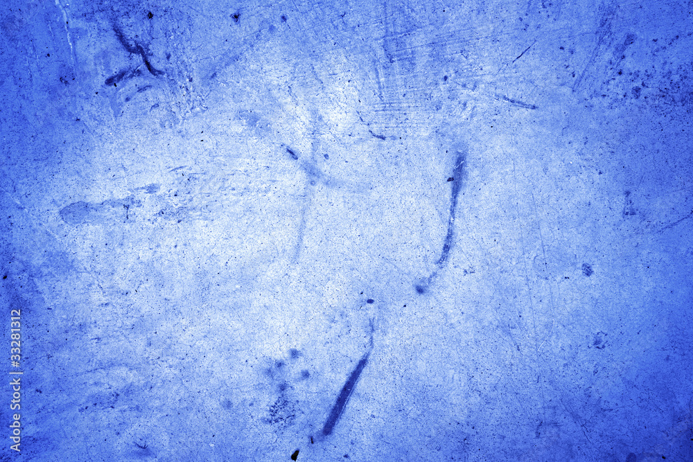 Obraz premium Grungy blue textured concrete surface background