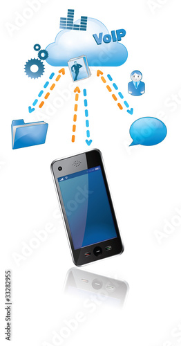 le "cloud computing" - smartphone en réseau