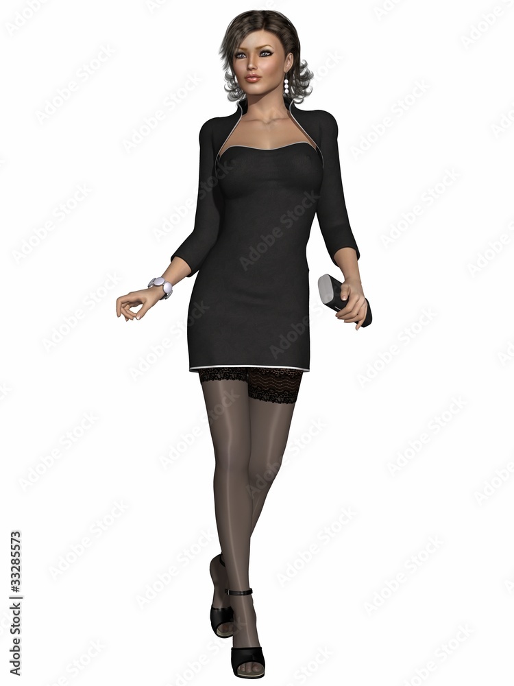 Fototapeta premium Sexy business woman