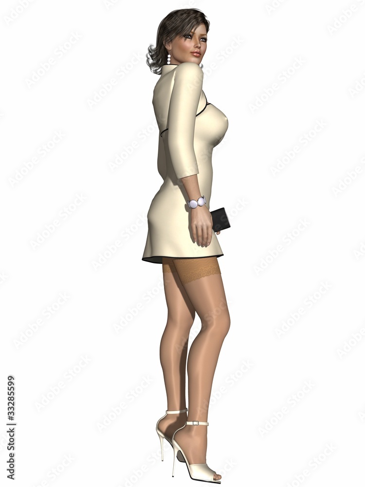 Fototapeta premium Sexy business woman