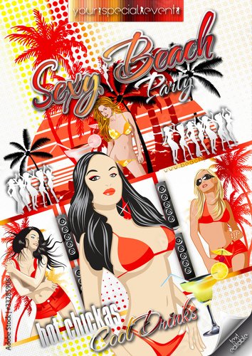 Flyer Beachparty