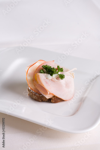 Obraz na płótnie Kasslerbrot w salonie