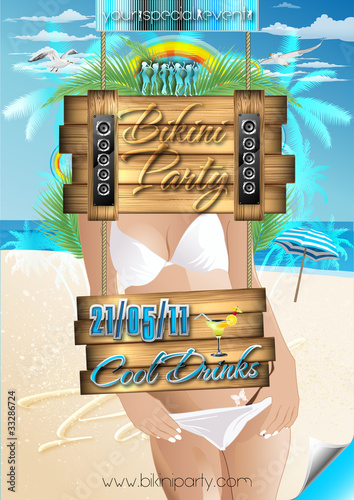 Flyer Bikiniparty