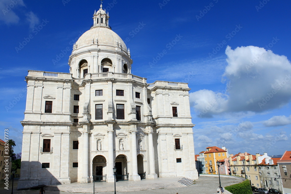 Santa Engracia cathedral in Lisbon, Portugal