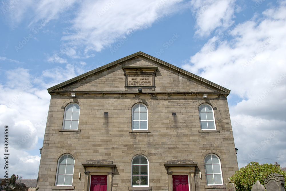 Baptist Chapel in Haworth Yorkshire Baptist Chapel in Haworth Yorkshire
