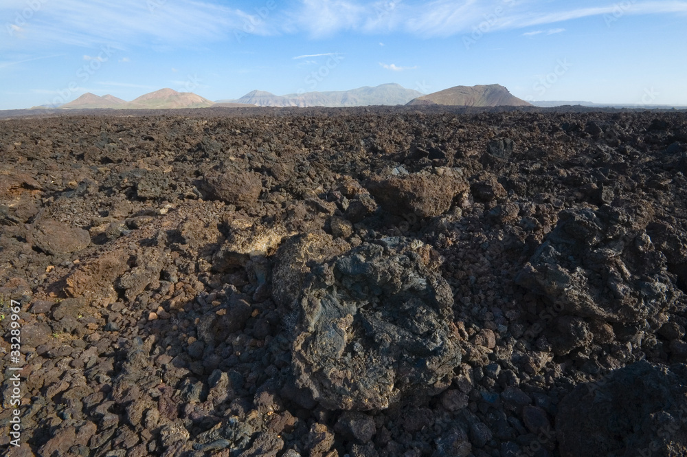 Volcanic landscape