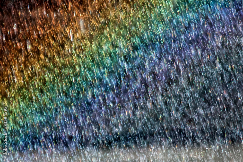 Obraz premium Rainbow effect