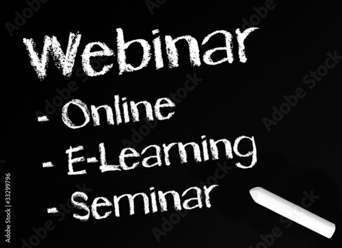 Webinar oder E-Learning Seminar