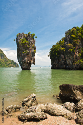 James Bond Island or Khao Tapu Island, Phang Nga, Thailand