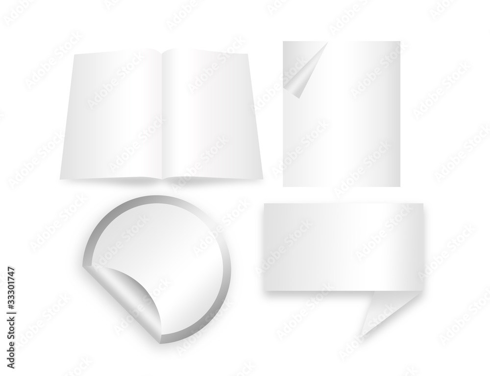 blank papers blank papers