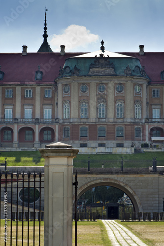 Royal Castle in Warsaw. North facade. #33303998