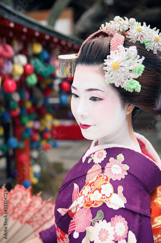 Japanese maiko san